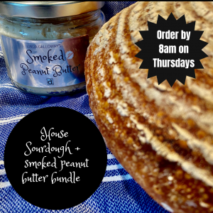 Weekend special! Sourdough and Smoked Peanut Butter Bundle